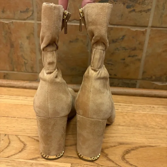 MK Suede Booties - Picture 3 of 9